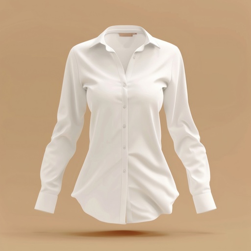 Camisa manga larga mujer